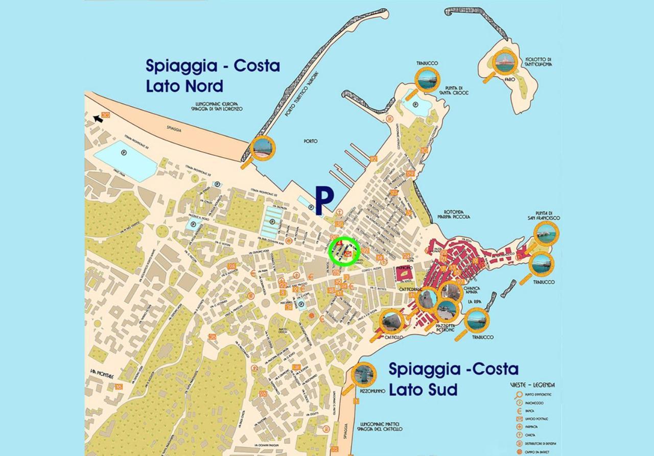 Alloggio Vieste Centro - Dizzy Studio Home Bagian luar foto